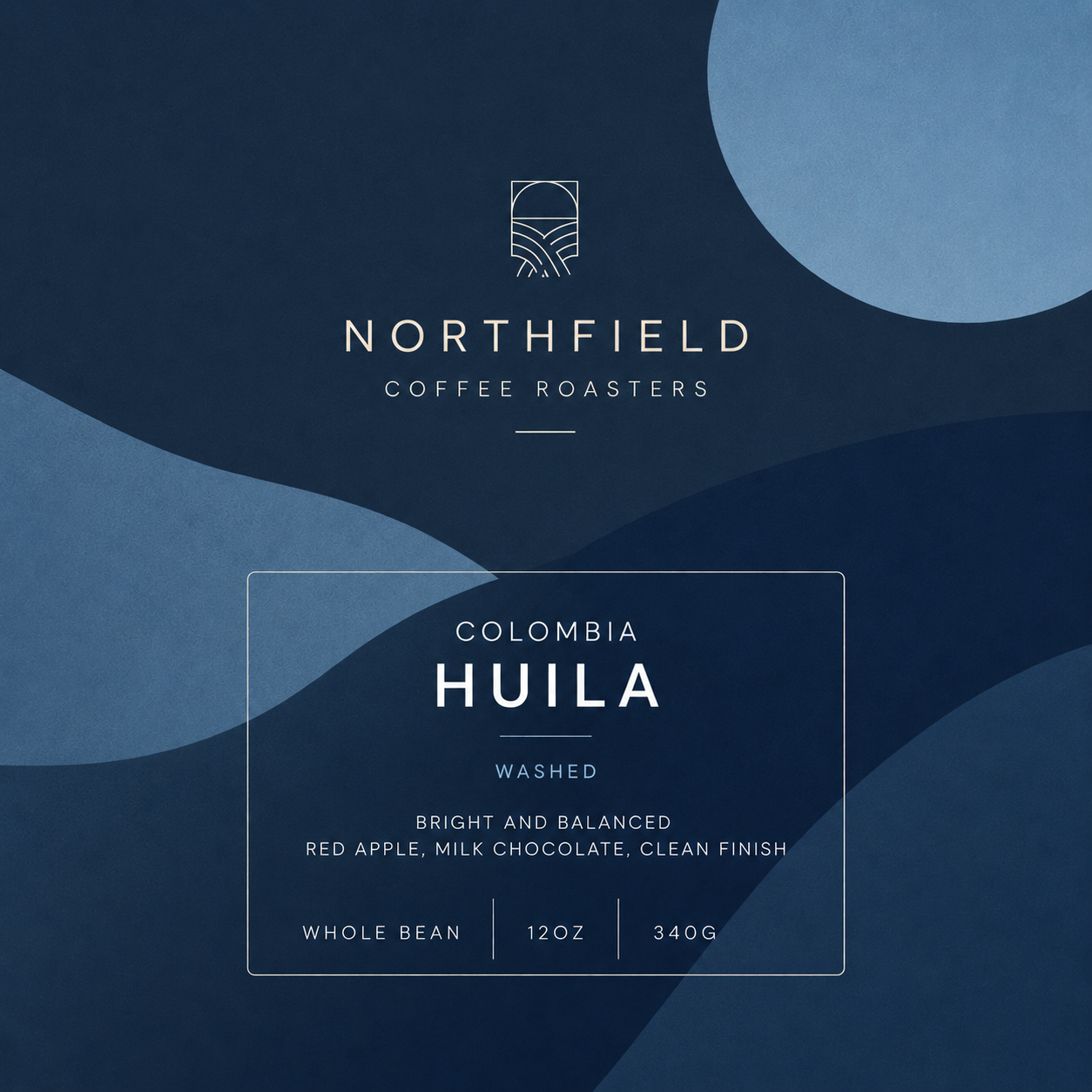 Colombia Huila — Northfield Roasters product label