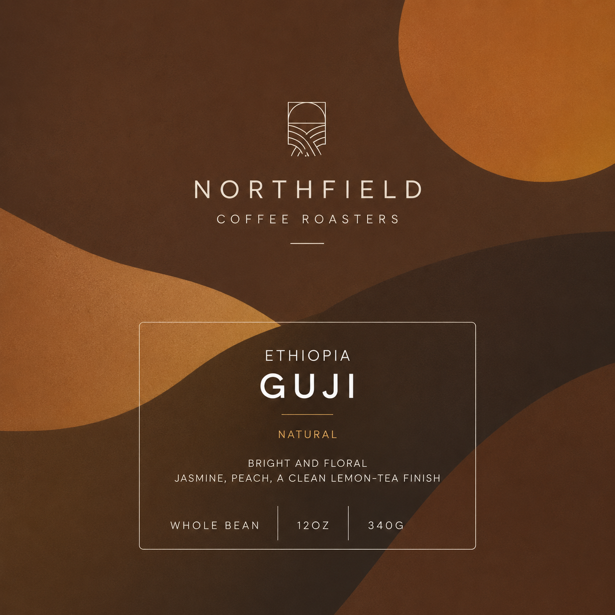 Ethiopia Guji — Northfield Roasters product label